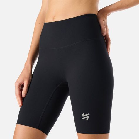 Calza Mujer Tempo Biker Super High Rise Negro Vulcano-4