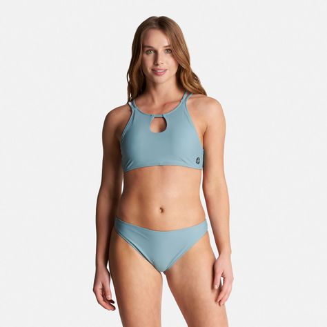 Traje de Baño Mujer Fondo de Bikini Celeste Haka Honu-1