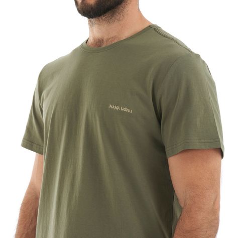 Polera Hombre Polo Verde Militar Haka Honu V22-6