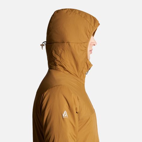 Chaqueta Hombre Spry Steam-Pro Hoody Jacket Mostaza Oscuro Lippi-4