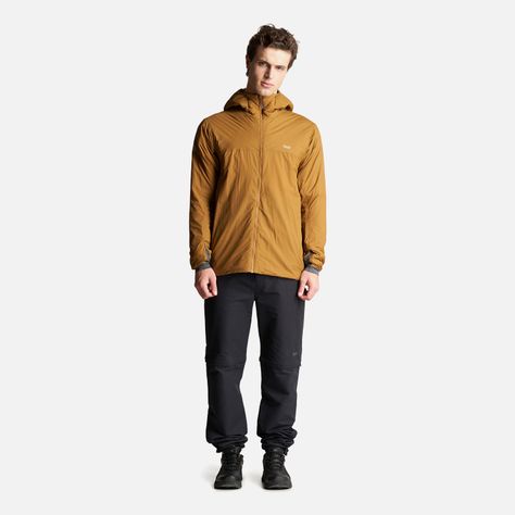 Chaqueta Hombre Spry Steam-Pro Hoody Jacket Mostaza Oscuro Lippi-7
