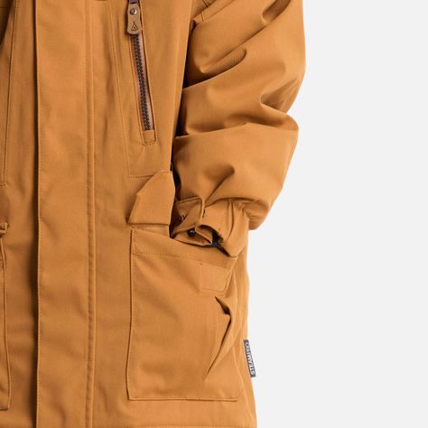 Chaqueta Niño Roble B-Dry Hoody Jacket Cafe Claro Lippi-4