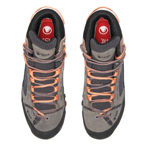 Botín Mujer Terray Mid Gris Coral Lippi-5
