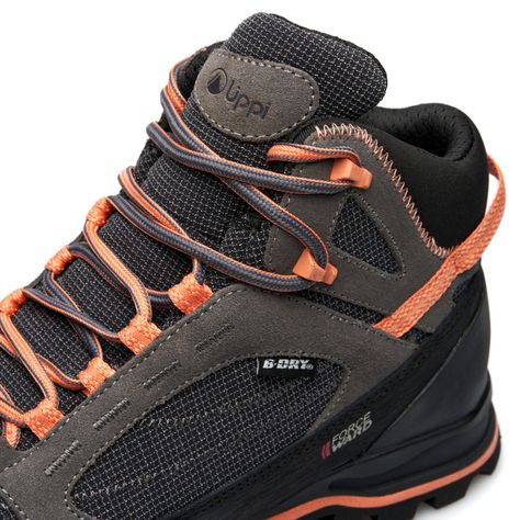 Botín Mujer Terray Mid Gris Coral Lippi-6