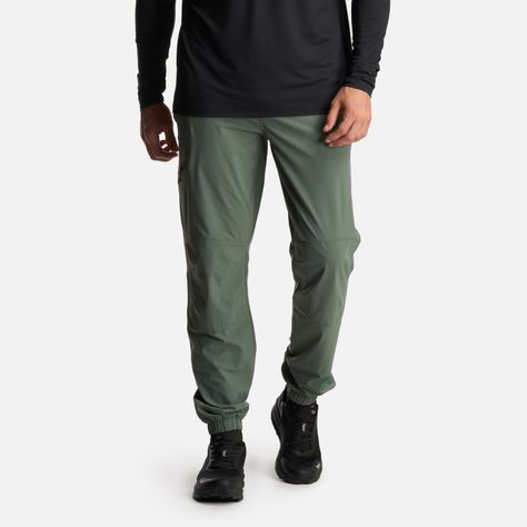 Pantalon Hombre PureTrek Q-Dry Pants Verde Musgo Lippi I24-1