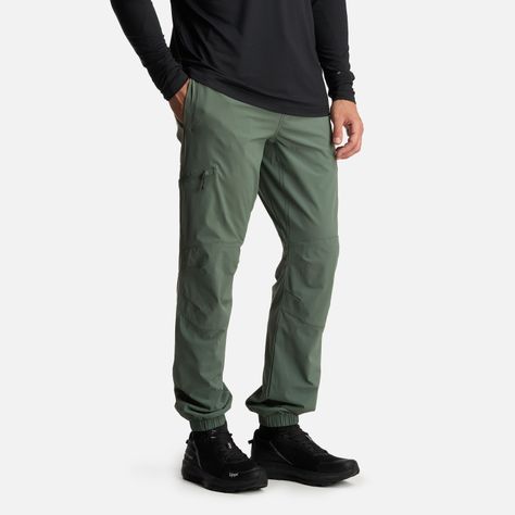 Pantalon Hombre PureTrek Q-Dry Pants Verde Musgo Lippi I24-2