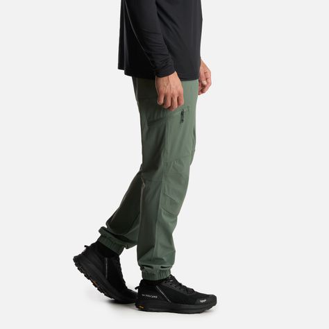 Pantalon Hombre PureTrek Q-Dry Pants Verde Musgo Lippi I24-3