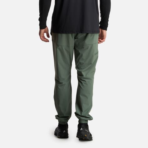 Pantalon Hombre PureTrek Q-Dry Pants Verde Musgo Lippi I24-4
