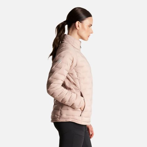 Chaqueta Mujer Ultimate Stretch Down Jacket Rosa Claro Lippi-3