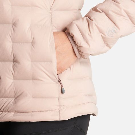 Chaqueta Mujer Ultimate Stretch Down Jacket Rosa Claro Lippi-5