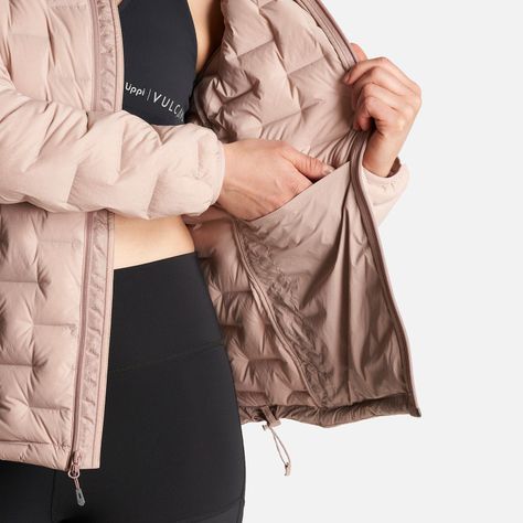 Chaqueta Mujer Ultimate Stretch Down Jacket Rosa Claro Lippi-6