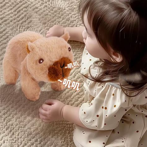 Robot Mascota Capibara Sonido Camina Peluche Juguete Regalo Navidad-1