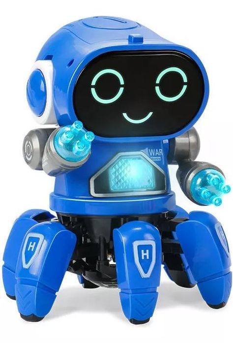 Robot Araña Musical Bailarín Juguete Luces Led Kid-2