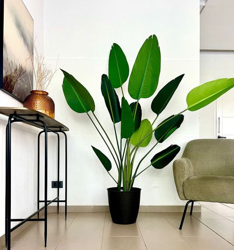Planta Artificial Ave del Paraiso 180 cm. / 12 Hojas-3