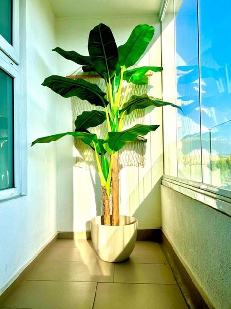Planta Artificial Banano 180 Cm. Premium / Arbusto Real-4