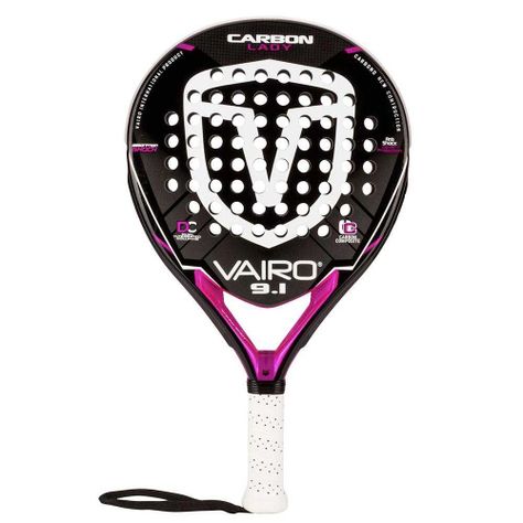 Pala de Padel Vairo Carbon Lady 9.1 + Funda-0