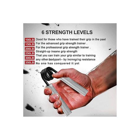Heavy Grip SET Agarre Fuerza de mano 45 kg a 157kg-4