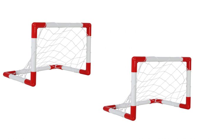 Pack 2 Arco De Futbol Juguete Kids Pro 60x40x40cm-0