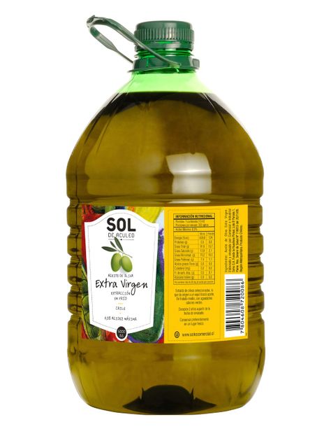 Aceite de Oliva Extra virgen Sol de Aculeo Blend 2 x 5000 ml-1