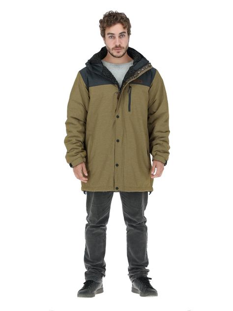 Parka Impermeable Reversible Camaleon Hombre Buffalo-1