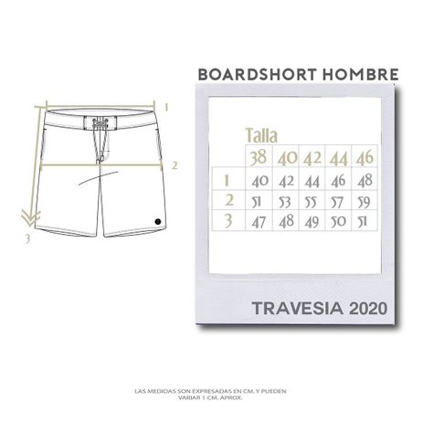Board Short Mostaza Hombre-2