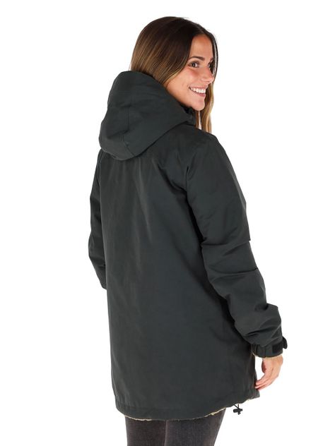 Parka Impermeable Reversible Camaleon Mujer Buffalo-2
