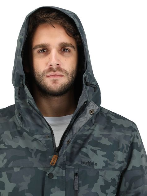 Parka Impermeable Reversible Camaleon 2 Hombre Buffalo-3