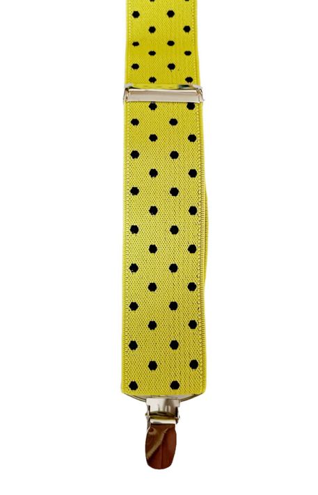 Suspensor hombre amarillo lunares negros-1