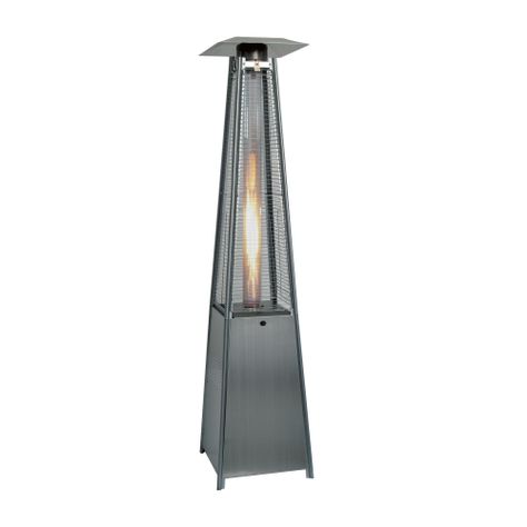 Estufa a Gas Exterior Terraza OBELISK Inox-0