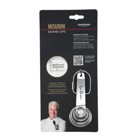 Cucharas de Medicion acero inox Massari-0