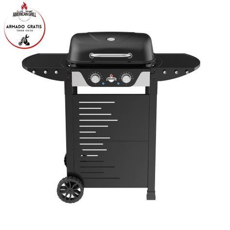 Parrilla Electrica 2 Tubos Calefactores Manhattan Black-3