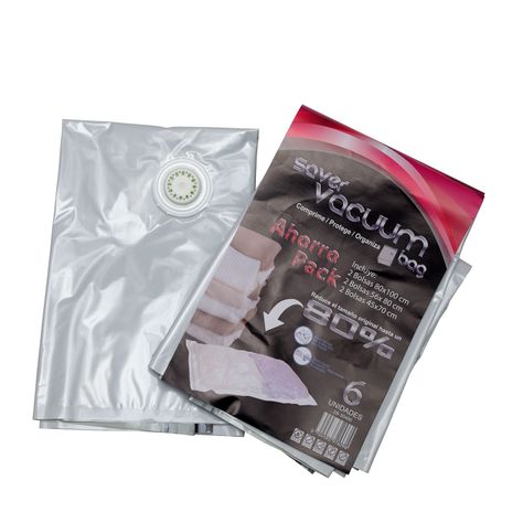 Pack 6 Bolsas Ahorra Espacio SVB-0