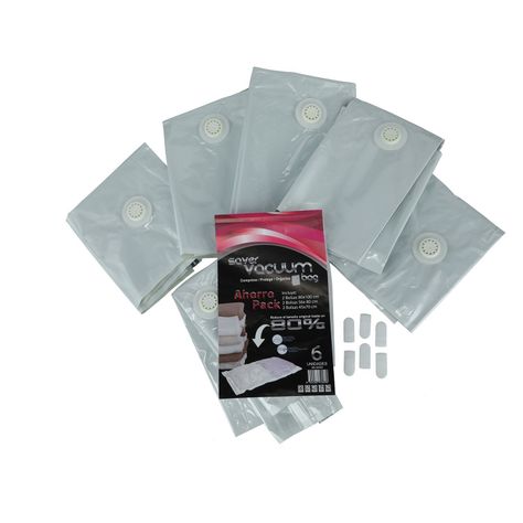 Pack 6 Bolsas Ahorra Espacio SVB-1