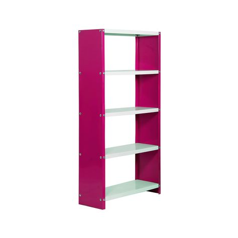 Estantería Habitat Plus 5/300 Rosa/Blanco-0