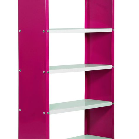 Estantería Habitat Plus 5/300 Rosa/Blanco-3