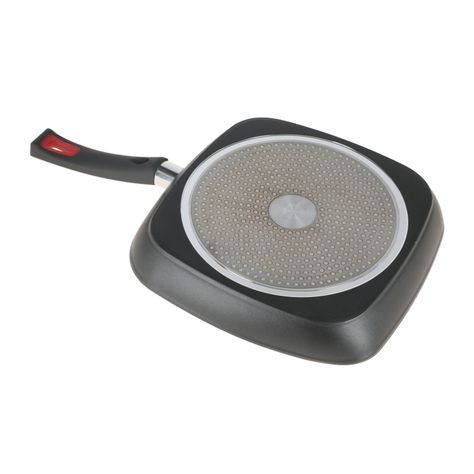 Sarten Parrilla Cuadrado 28cm Negro Antiadherente Viva-2