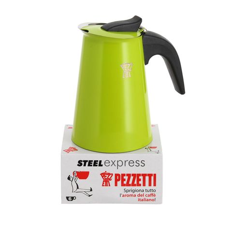 Cafetera  Steel Express 6 Tazas Pistacho-0