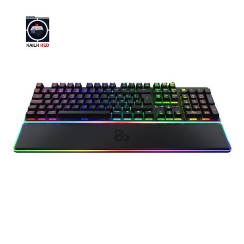 Teclado Gungnyr Gamer Pro Negro RGB Switch Gateron Red-2