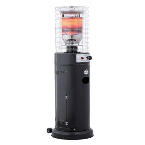 Estufa a Gas Exterior Terraza CILDRO LW Negra 1,35 metros-3