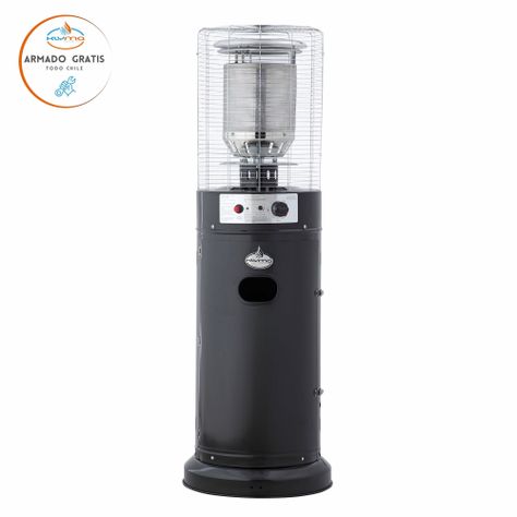 Estufa a Gas Exterior Terraza CILDRO LW Negra 1,35 metros-5