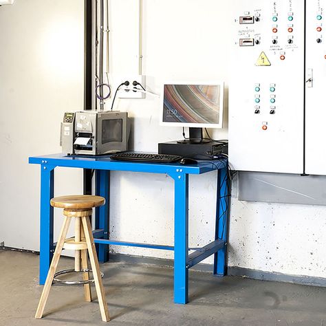 Banco Simonwork BT6L Metal 1500 Azul-3