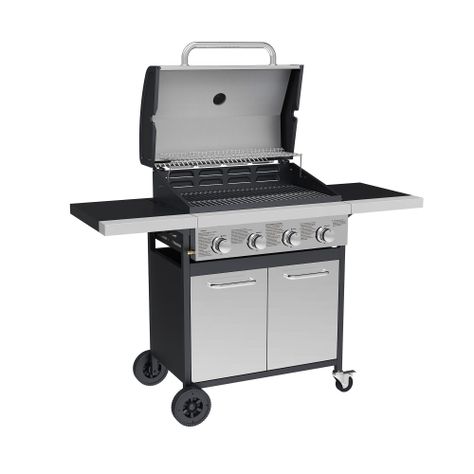 Set Parrilla a Gas 4 Quemadores Oregon Inox + Funda-5