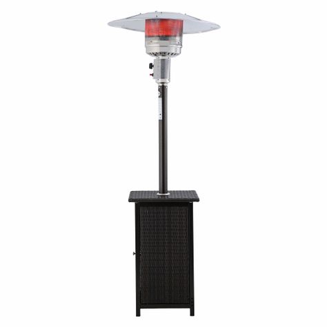 Estufa a Gas Exterior Terraza SETAX Rattan-0