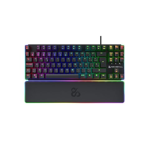 Teclado Gamer Gungnyr Negro TKL Pro RGB Switch Gateron Red-0