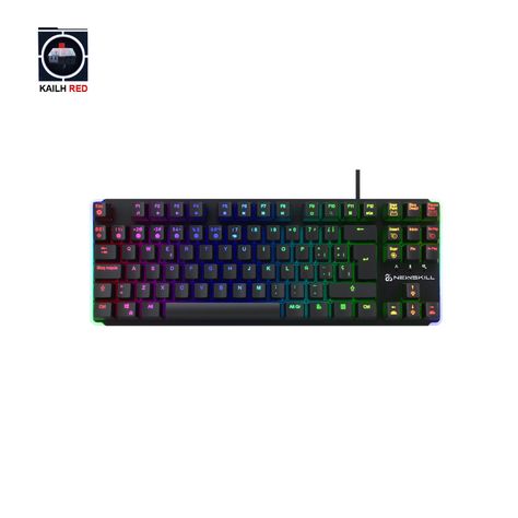 Teclado Gamer Gungnyr Negro TKL Pro RGB Switch Gateron Red-1
