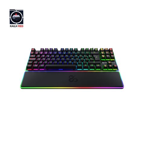 Teclado Gamer Gungnyr Negro TKL Pro RGB Switch Gateron Red-2