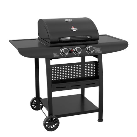 Parrilla a Gas 3 Quemadores Kansas Black-5