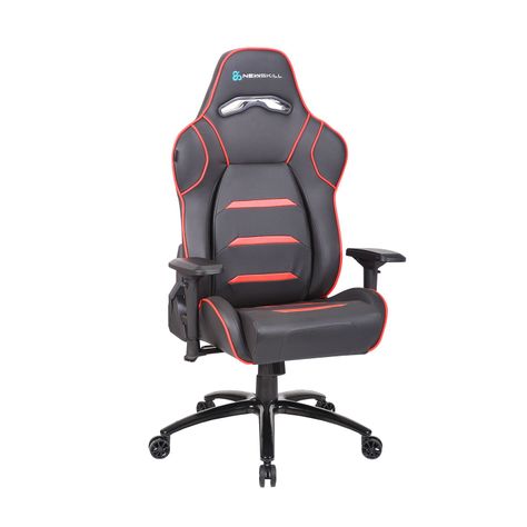 Silla Gamer Valkyr Rojo-Negro-1
