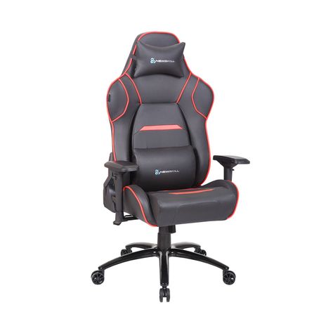 Silla Gamer Valkyr Rojo-Negro-2