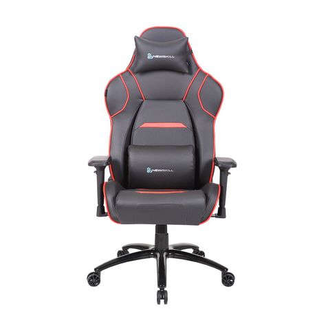 Silla Gamer Valkyr Rojo-Negro-3